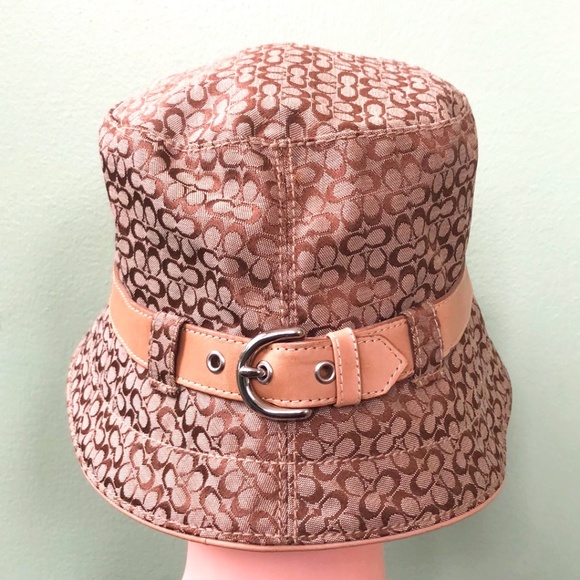 COACH Light Brown Hat main image 11